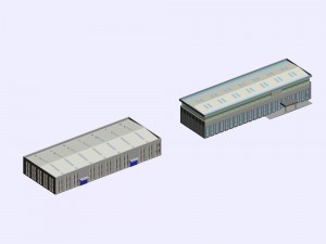 factory building 026 3D Model