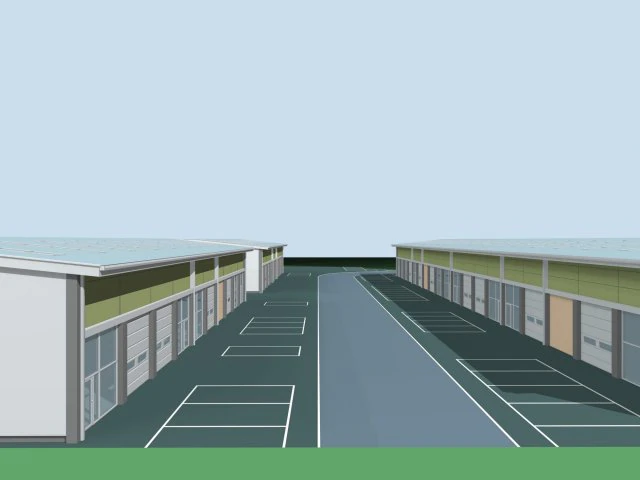 factory building 030 3D Model .c4d .max .obj .3ds .fbx .stl .blend 