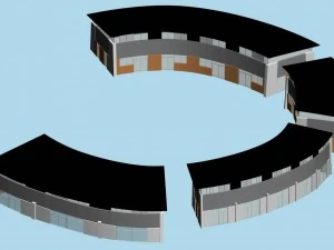 fabrieksgebouw 031 3D Model