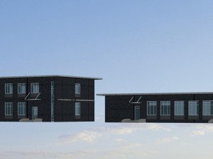factory building 033 3D 模型