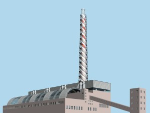 factory building 039 3D Model