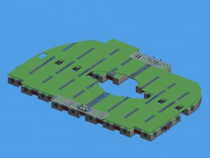 factory building 040 3D 模型