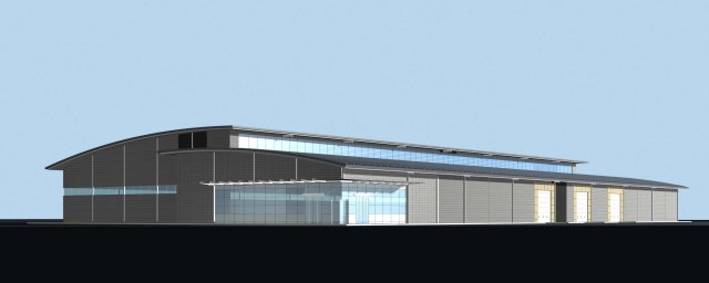 factory building 047 3D 模型 .c4d .max .obj .3ds .fbx .stl .blend 