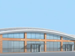 factory building 050 3D Model