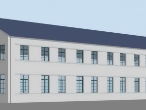 factory building 052 Modelo 3D