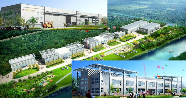 factory building 055 3D Модель .c4d .max .obj .3ds .fbx .stl .blend 