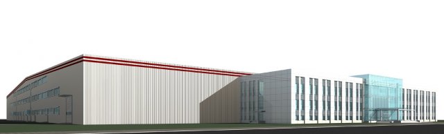 factory building 059 3D Model .c4d .max .obj .3ds .fbx .stl .blend 