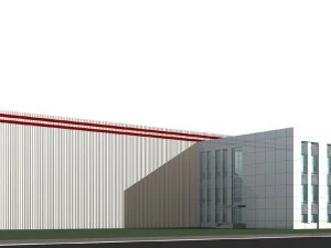 b&acirc;timent d'usine 059 Modèle 3D