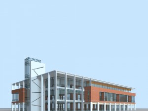 school building 007 3Dモデル
