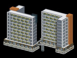 school building 011 3Dモデル