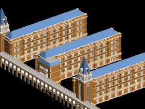 school building 013 3Dモデル
