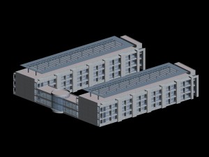 school building 015 3Dモデル