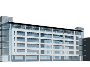 학교 건물 023 3D 모델