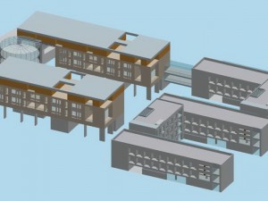 school building 030 3Dモデル