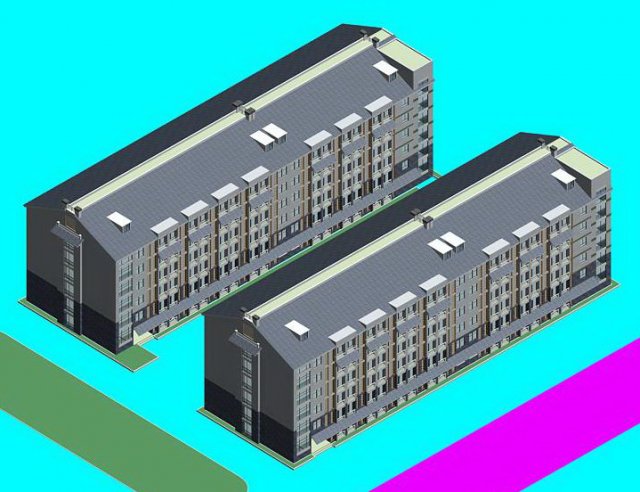 school building 038 3D Model .c4d .max .obj .3ds .fbx .stl .blend 