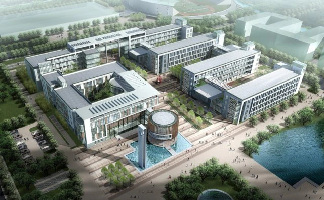 school building 039 3D Model .c4d .max .obj .3ds .fbx .stl .blend 