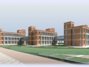 school building 040 3D Model