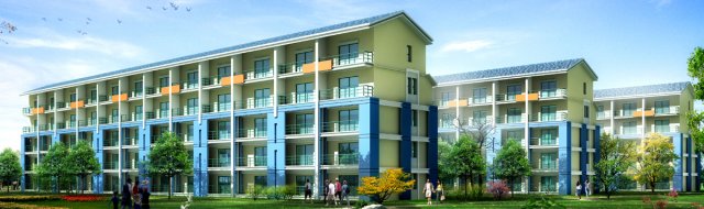 school building 045 3D मॉडल .c4d .max .obj .3ds .fbx .stl .blend 
