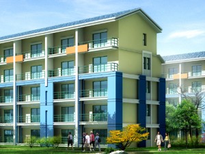 school building 045 Modèle 3D
