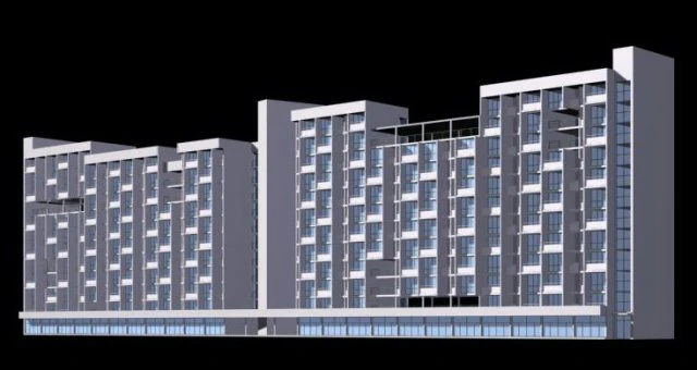 school building 049 3D Model .c4d .max .obj .3ds .fbx .stl .blend 