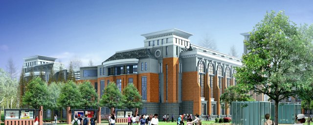 school building 054 3D Model .c4d .max .obj .3ds .fbx .stl .blend 