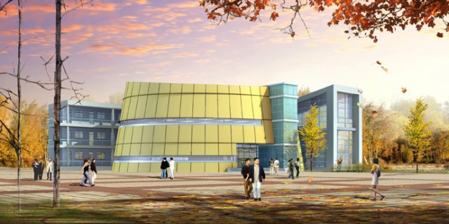 school building 062 3D Модель .c4d .max .obj .3ds .fbx .stl .blend 