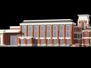 school building 064 Modelo 3D