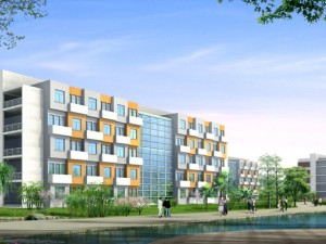 school building 066 Modèle 3D