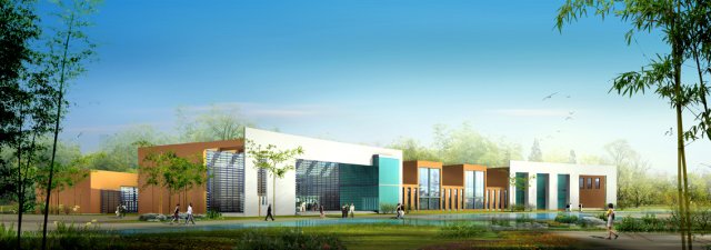 school building 083 Modelo 3D .c4d .max .obj .3ds .fbx .stl .blend