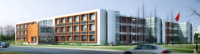 school building 091 3D Model .c4d .max .obj .3ds .fbx .stl .blend 