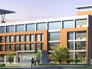 здание школы 095 3D Модель