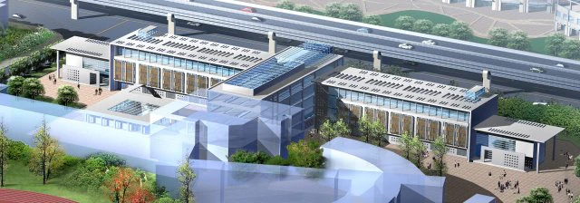 pr&eacute;dio escolar 096 Modelo 3D .c4d .max .obj .3ds .fbx .stl .blend 