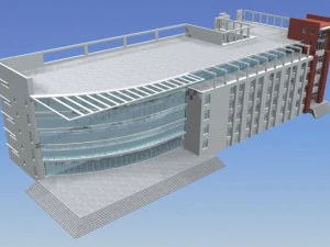 school building 101 3D Model