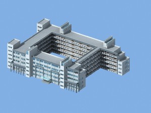 school building 106 Modelo 3D