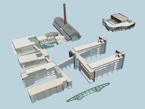 school building 111 Model 3D