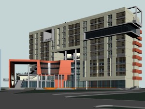 school building 117 3D Model