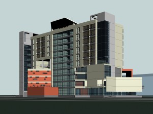 school building 117 3D Model