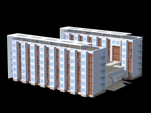 school building 118 3D Model
