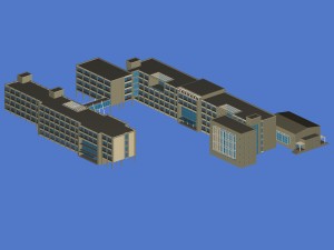 school building 131 Modelo 3D