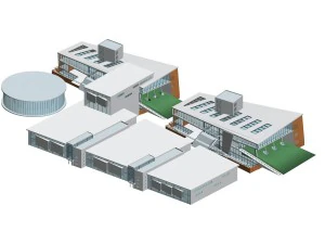 school building 141 3D Model