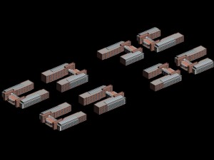 school building 143 Model 3D
