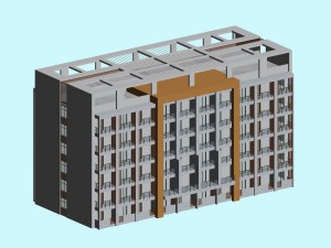 school building 151 3D Модель