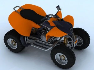 all terrain vehicle atv 3D Model