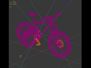 bicycle transport 23366 3D 模型