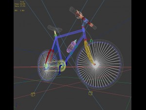bicycle transport 77022 3D Модель