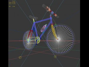 bicycle transport 77022 3D Model