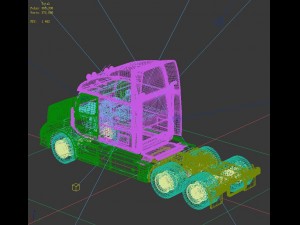 front of truck transport 12745 Modello 3D
