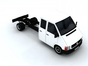 front of truck transport 35662 3D Model