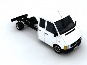 front of truck transport 35663 3D Model