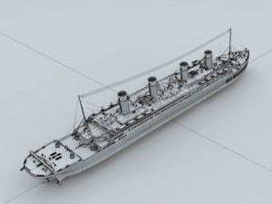 passenger boat transport 34787 Modelo 3D